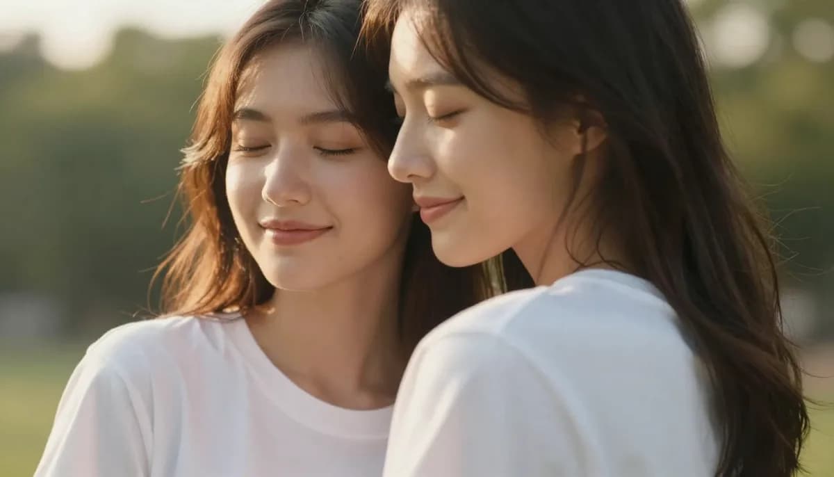 High quality AI hug video output with no watermark