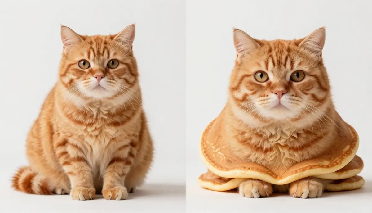 AI squish effect working on various subjects from toys to pets