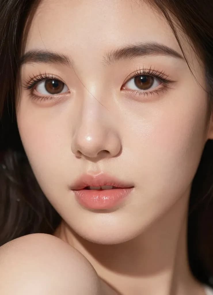 Close-up portrait of a woman with perfect skin detail and natural lighting, demonstrating Seedance AI photorealistic quality