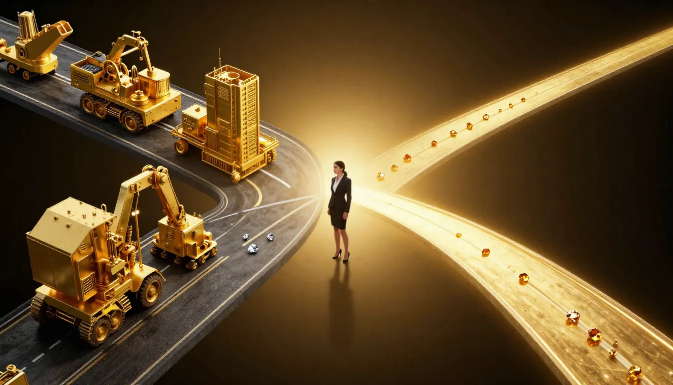 ROI comparison visualization showing traditional video production costs versus AI video generation costs against revenue lift from product video, demonstrating 300x return on AI video investment