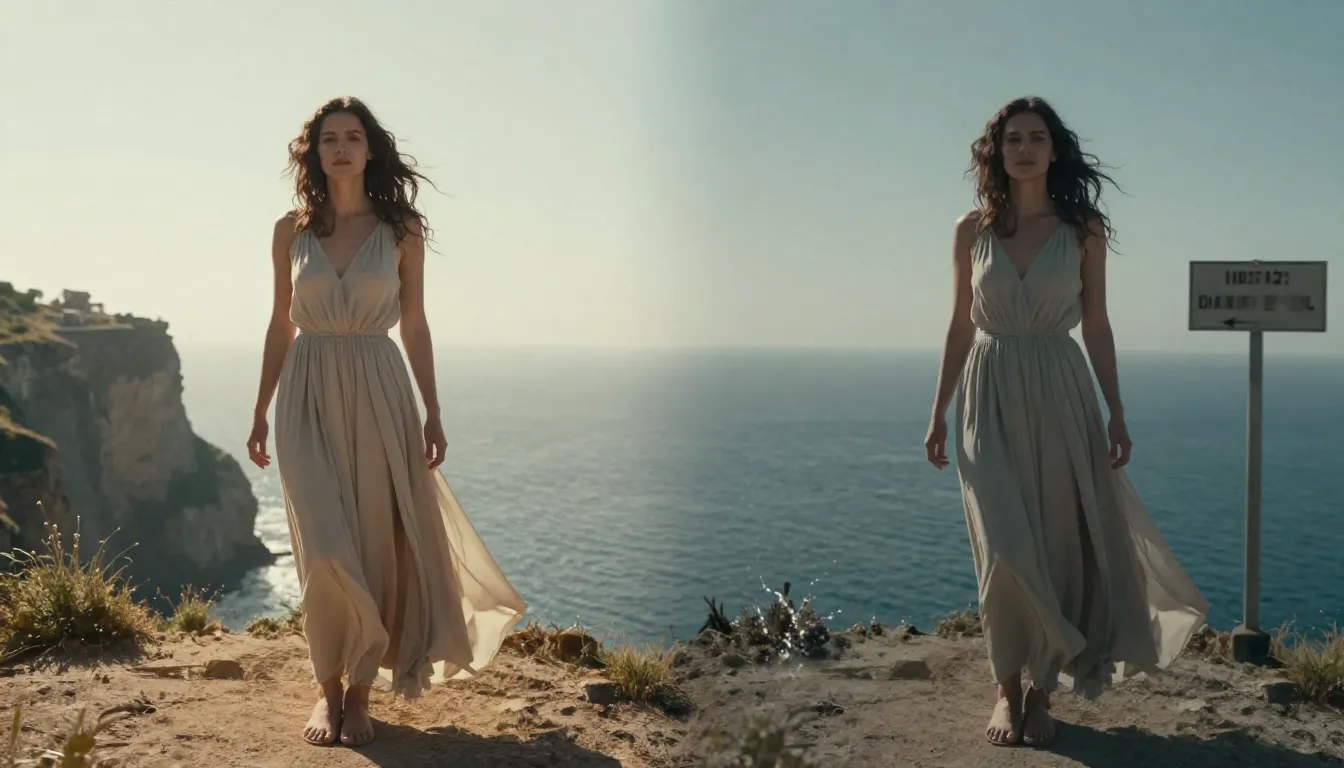 Visual diagram showing AI video generation capabilities versus limitations in 2026, with production-ready strengths on one side and remaining challenges on the other