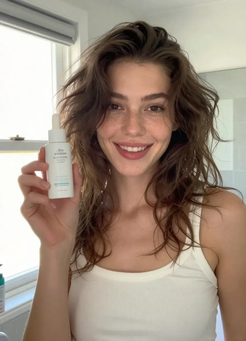 AI-generated UGC-style marketing video with natural lighting and casual authentic aesthetic