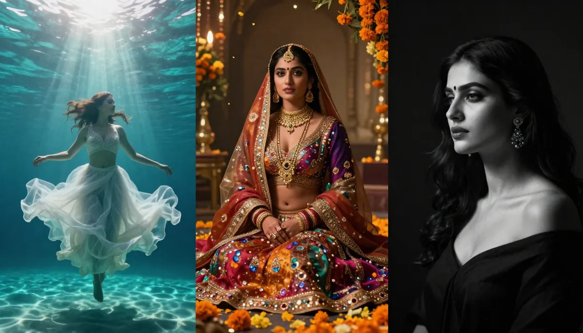 AI video examples from Pika, Luma Dream Machine, HaiLuo AI, Wan, and Vidu showing diverse output styles