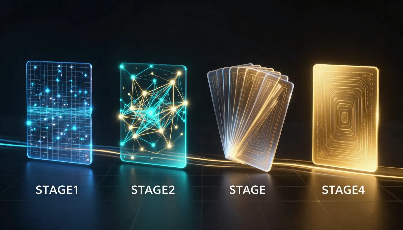 Diagram showing the four-step image-to-video AI process: image encoding, motion prediction, frame generation, and temporal smoothing