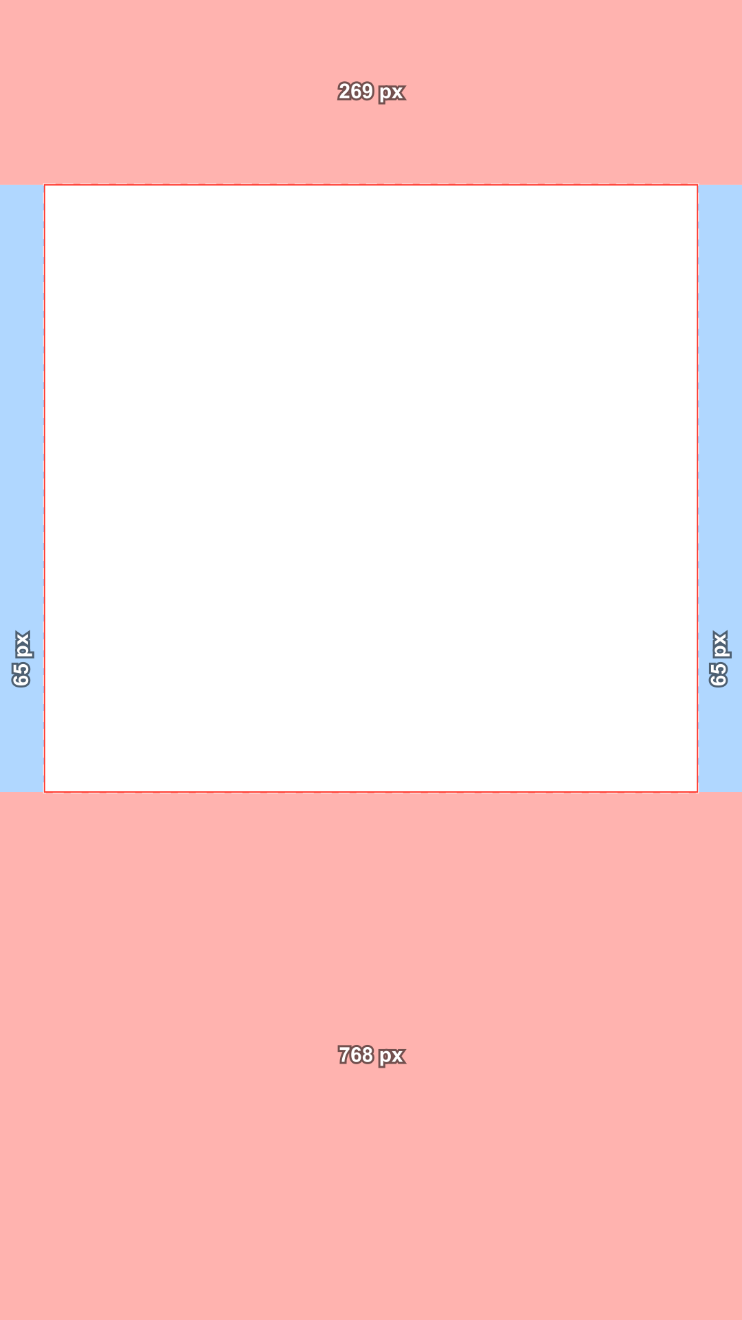 Reels ad with disclaimer safe zone template, shaded, transparent PNG
